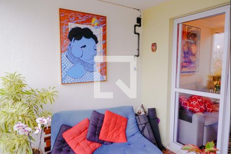 Apartamento à venda com 62m², 2 quartos e 1 vagaVaranda