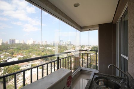 Varanda gourmet de apartamento à venda com 2 quartos, 61m² em Melville Empresarial I E Ii, Barueri