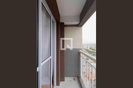 Sacada Sala de apartamento à venda com 2 quartos, 48m² em Jardim Brasília (zona Leste), São Paulo