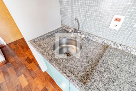 Sala e Cozinha de apartamento para alugar com 1 quarto, 35m² em Vila Mariana, São Paulo