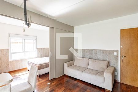 Sala e Cozinha de apartamento para alugar com 1 quarto, 35m² em Vila Mariana, São Paulo
