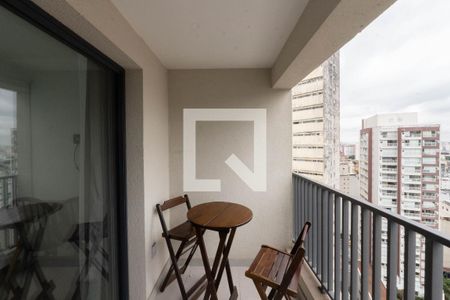 Studio para alugar com 24m², 1 quarto e sem vagaSacada