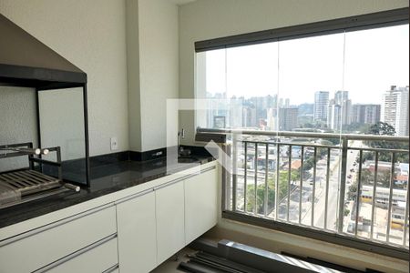 Varanda de apartamento para alugar com 2 quartos, 68m² em Jardim Caravelas, São Paulo