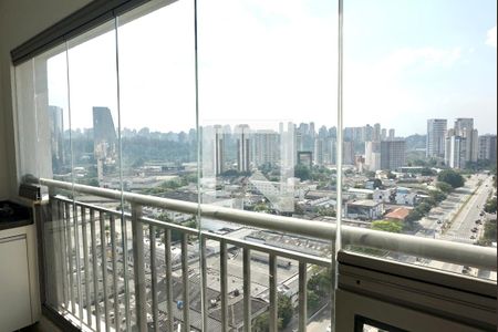 Varanda de apartamento para alugar com 2 quartos, 68m² em Jardim Caravelas, São Paulo