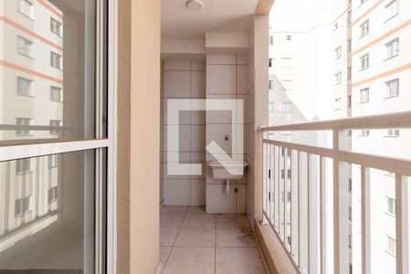 Varanda de apartamento para alugar com 2 quartos, 41m² em Canindé, São Paulo