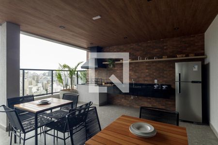 Apartamento para alugar com 27m², 1 quarto e sem vagaÁrea comum - Salão de festas