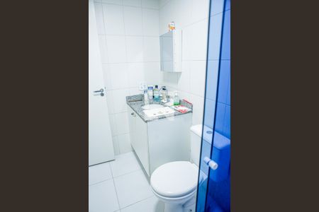 Banheiro Suite de apartamento à venda com 1 quarto, 49m² em Casa Branca, Santo André