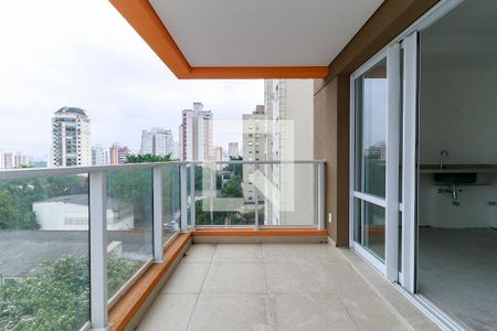 Studio - Varanda de kitnet/studio para alugar com 0 quarto, 49m² em Campo Belo, São Paulo
