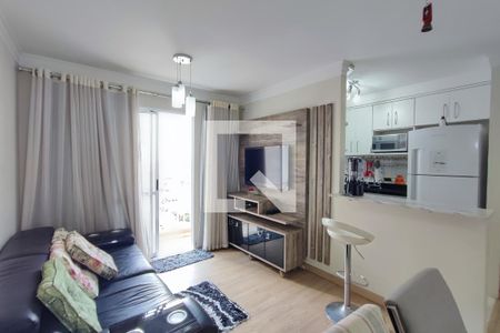 Sala de apartamento para alugar com 2 quartos, 60m² em São Bernardo, Campinas