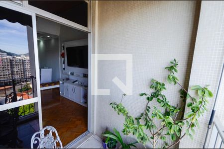 Varanda da Sala de apartamento à venda com 3 quartos, 103m² em Maracanã, Rio de Janeiro