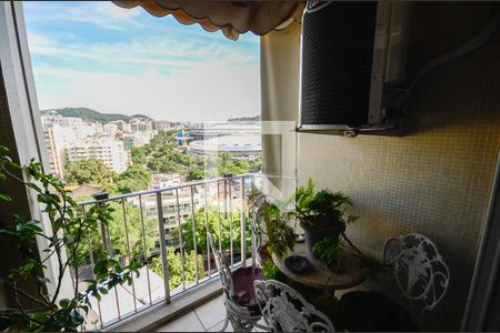 Varanda da Sala de apartamento à venda com 3 quartos, 103m² em Maracanã, Rio de Janeiro