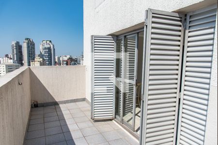 Varanda de apartamento à venda com 1 quarto, 49m² em Vila Mariana, São Paulo