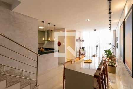 Sala de apartamento à venda com 3 quartos, 200m² em Barreiro, Belo Horizonte