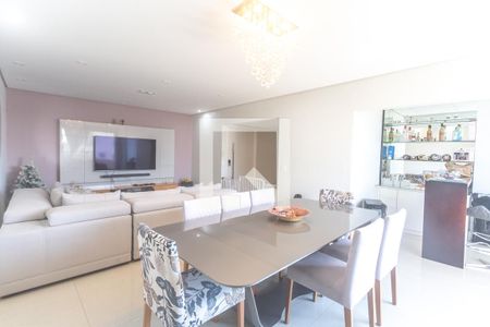 Sala de estar de apartamento à venda com 3 quartos, 161m² em Centro, São Bernardo do Campo