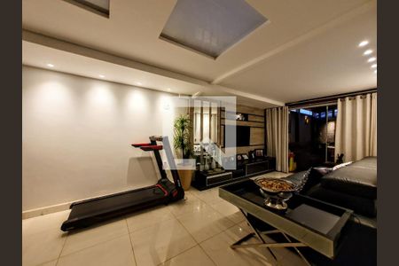 Sala de apartamento à venda com 3 quartos, 190m² em Sagrada Família, Belo Horizonte