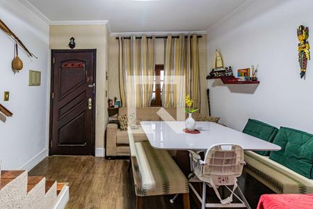 Sala de casa de condomínio para alugar com 2 quartos, 79m² em Jardim Luísa, São Paulo