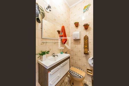 Lavabo de casa de condomínio para alugar com 2 quartos, 79m² em Jardim Luísa, São Paulo