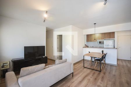 Sala de apartamento para alugar com 2 quartos, 81m² em Real Parque, São Paulo