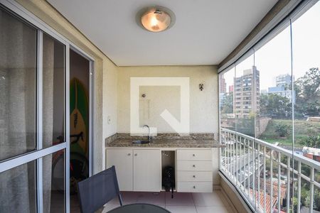 Varanda de apartamento para alugar com 2 quartos, 81m² em Real Parque, São Paulo