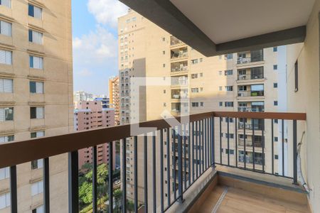 Studio para alugar com 24m², 1 quarto e sem vagaVaranda