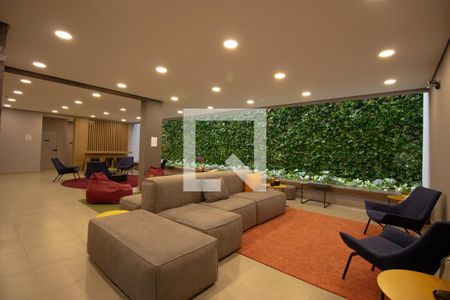 Apartamento para alugar com 29m², 1 quarto e sem vaga Apartamento para alugar com 29m², 1 quarto e sem vagaHall social