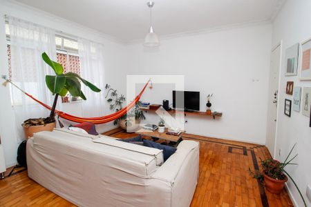Sala de apartamento para alugar com 3 quartos, 122m² em Santo Antônio, Belo Horizonte