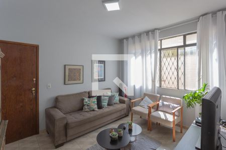 Sala de apartamento à venda com 3 quartos, 87m² em São Lucas, Belo Horizonte