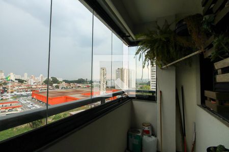 Varanda da Sala de apartamento à venda com 2 quartos, 57m² em Tatuapé, São Paulo