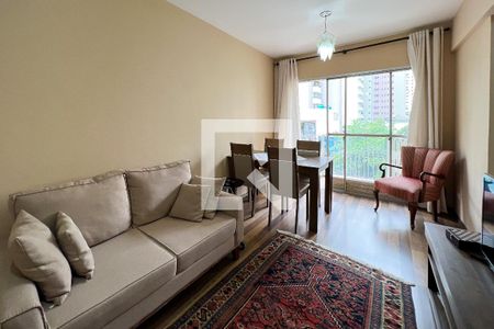Sala de apartamento à venda com 1 quarto, 48m² em Vila Uberabinha, São Paulo