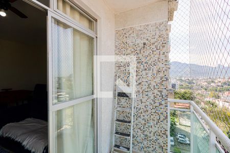 Varanda da Sala de apartamento para alugar com 2 quartos, 55m² em Freguesia de Jacarepaguá, Rio de Janeiro