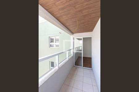 Varanda da Sala de apartamento à venda com 2 quartos, 53m² em Buritis, Belo Horizonte