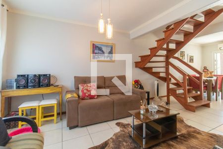 Sala de casa de condomínio à venda com 3 quartos, 201m² em Hípica, Porto Alegre