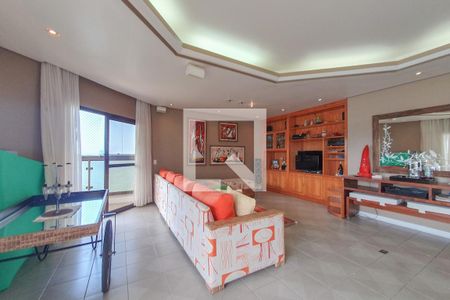 Sala de apartamento para alugar com 4 quartos, 250m² em Jardim Astúrias, Guarujá