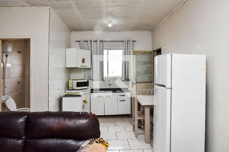 Sala/Cozinha de kitnet/studio para alugar com 1 quarto, 28m² em Costa E Silva, Porto Alegre
