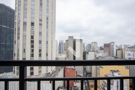 Studio para alugar com 21m², 1 quarto e sem vagaVaranda 