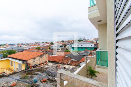 Varanda da Suíte 1 de casa de condomínio à venda com 2 quartos, 112m² em Vila Alpina, São Paulo