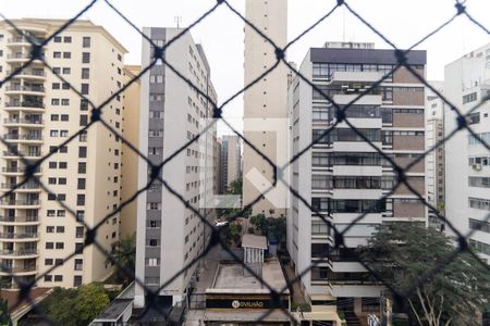 Vista da Sala de apartamento para alugar com 2 quartos, 96m² em Jardim Paulista, São Paulo