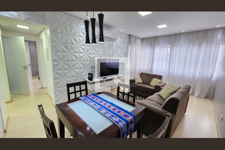 Sala de apartamento para alugar com 2 quartos, 60m² em Gonzaga, Santos