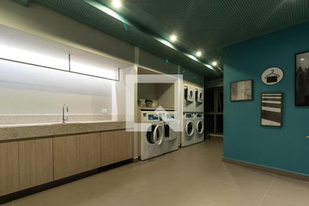 Lavanderia de kitnet/studio para alugar com 1 quarto, 26m² em Sumarezinho, São Paulo