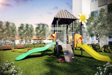 Apartamento à venda com 43m², 2 quartos e 1 vaga Apartamento à venda com 43m², 2 quartos e 1 vagaÁrea comum - Playground