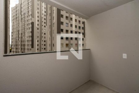 Varanda da Sala de apartamento à venda com 2 quartos, 43m² em Vila das Bandeiras, Guarulhos