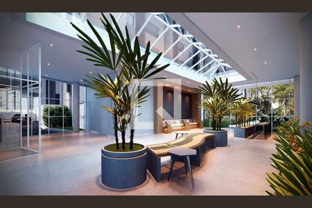 Apartamento à venda com 43m², 2 quartos e 1 vaga Apartamento à venda com 43m², 2 quartos e 1 vagaHall social