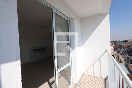 Varanda de apartamento para alugar com 1 quarto, 36m² em Chácara Mafalda, São Paulo