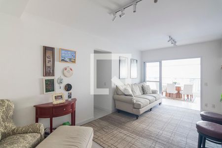 Sala de apartamento para alugar com 3 quartos, 113m² em Vila Assunção, Santo André