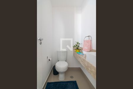 Lavabo de apartamento para alugar com 3 quartos, 113m² em Vila Assunção, Santo André