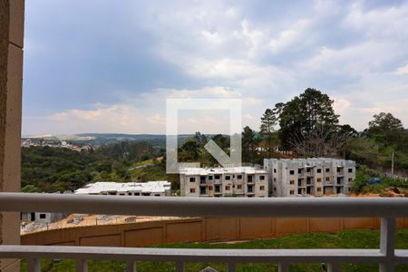 Sala  - varanda - vista de apartamento para alugar com 2 quartos, 49m² em Jardim Ísis, Cotia
