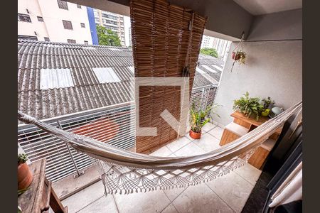 Varanda da Sala de apartamento para alugar com 1 quarto, 40m² em Vila Pompéia, São Paulo