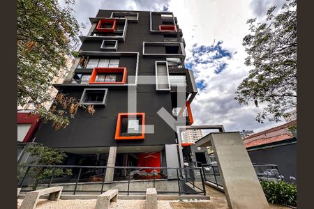 Apartamento para alugar com 40m², 1 quarto e 1 vagaFachada do Prédio