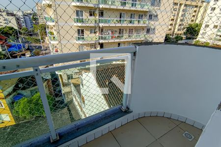 Varanda de apartamento para alugar com 2 quartos, 40m² em Taquara, Rio de Janeiro