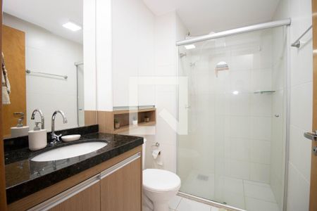 Apartamento para alugar com 48m², 1 quarto e 1 vaga Apartamento para alugar com 48m², 1 quarto e 1 vagaBanheiro da Suíte